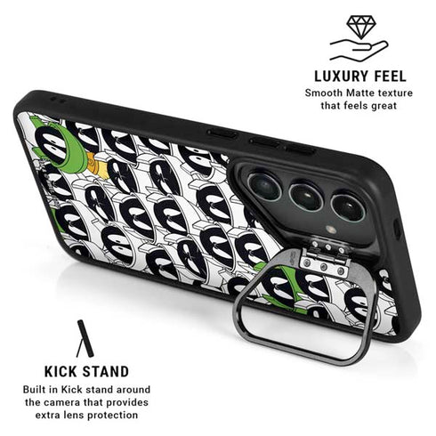 Looney Tunes Marvin the Martian Super Sized Galaxy S25 Ultra Kickstand Case